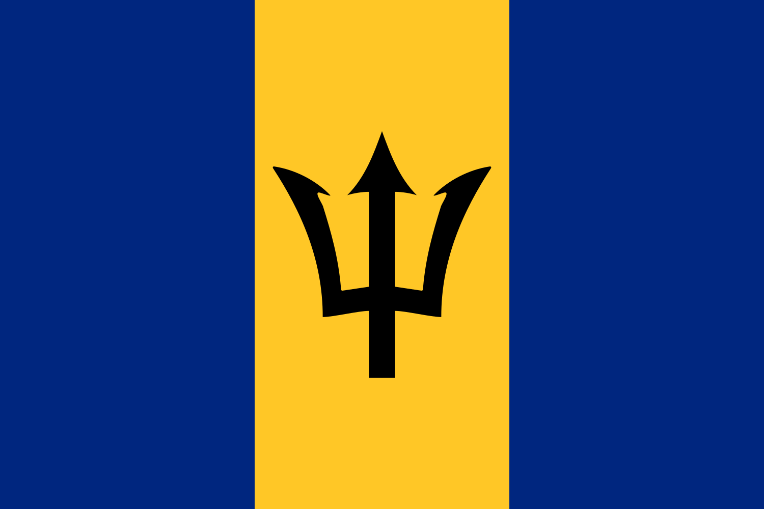 Barbados Flag