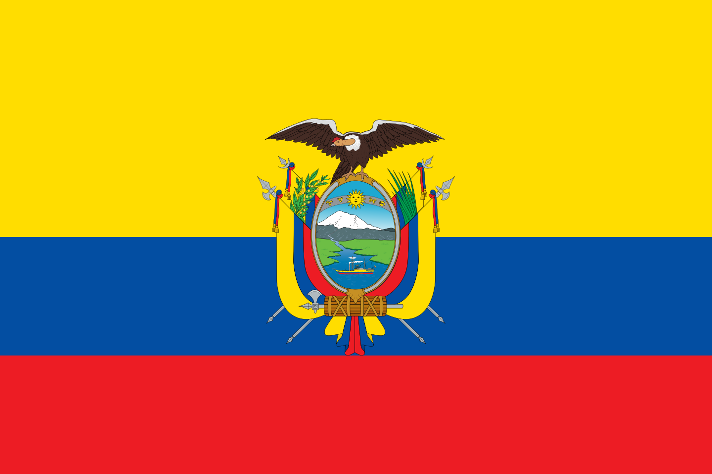 Ecuador Flag