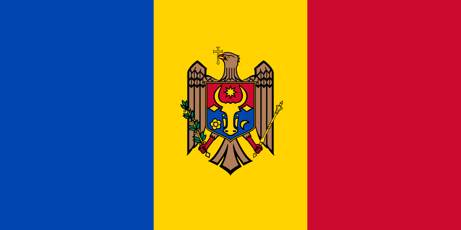 Moldova Flag