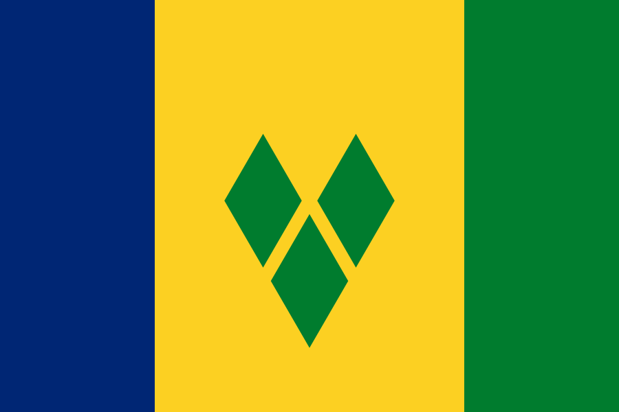 Saint Vincent and the Grenadines Flag