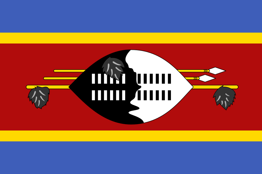 Swaziland (Eswatini) Flag