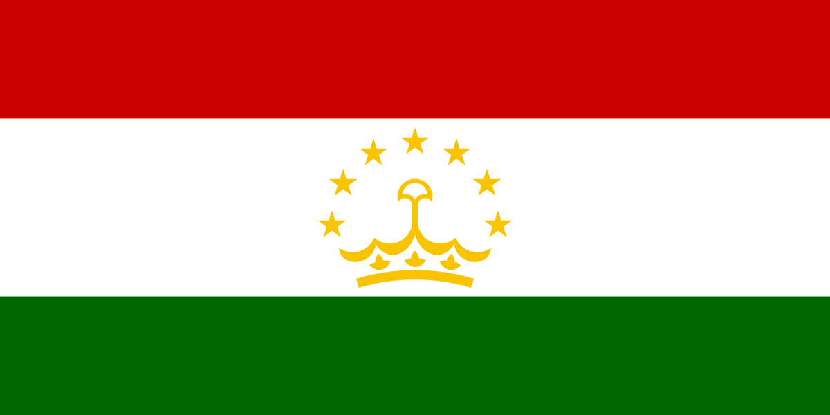 Tajikistan Flag