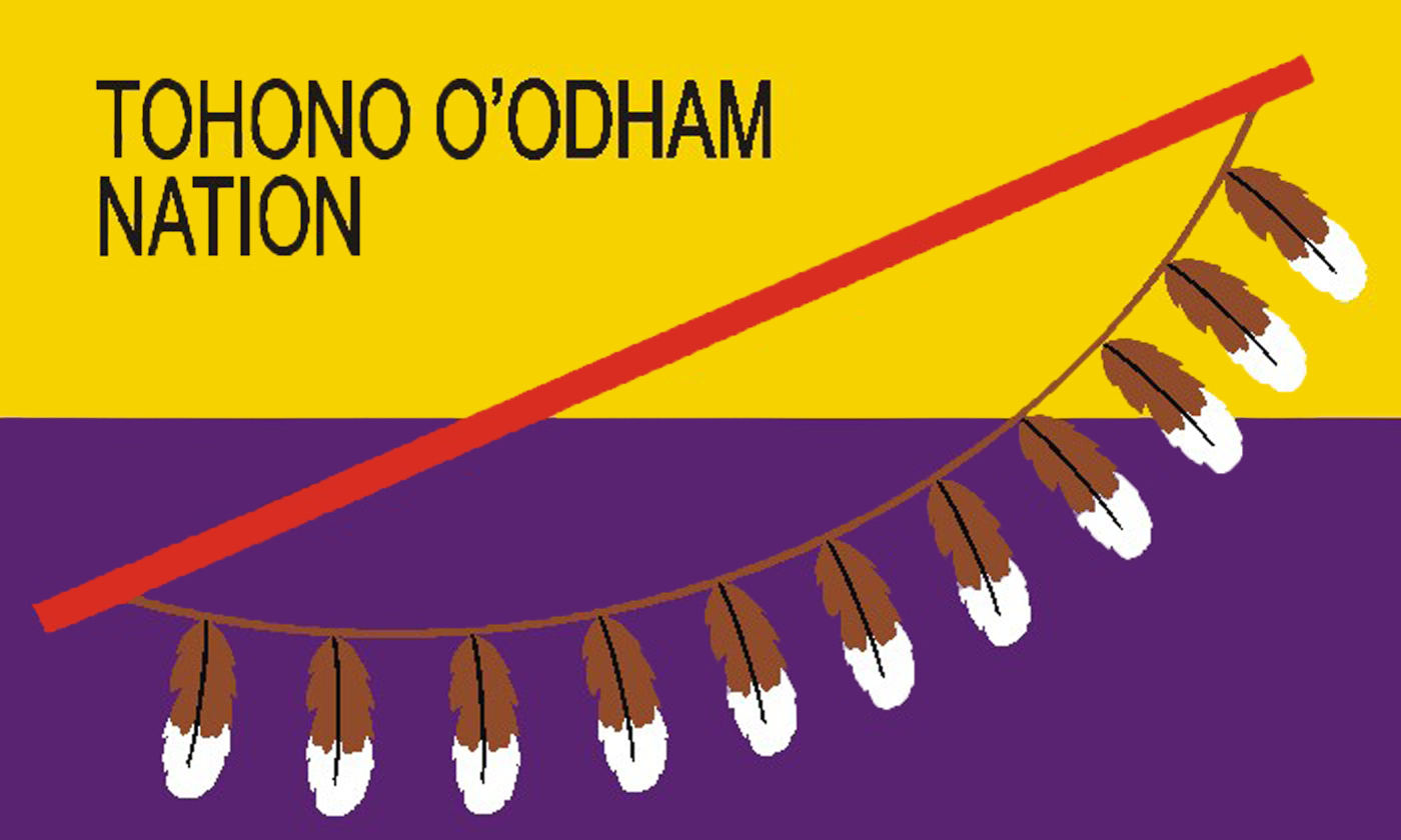 Tohono Oʼodham Nation Flag