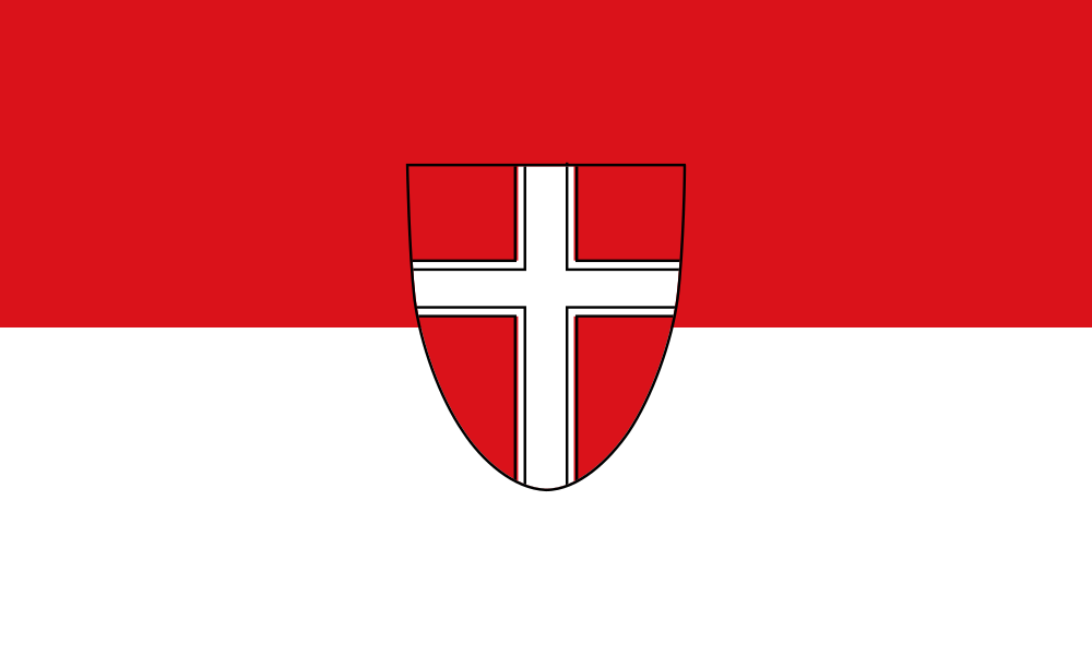 Vienna – State, Austria Flag